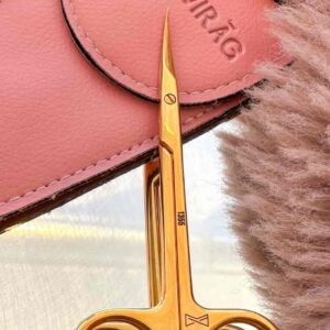 Prémium minőségű ARANY bőrvágó olló - 1355 modell