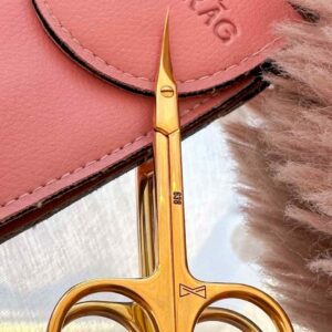 Prémium minőségű ARANY bőrvágó olló - 638 modell